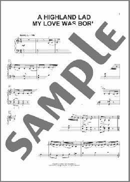 A Highland Lad My Love Was Born [Classical version] (arr. Phillip Keveren)(Robert Burns) 楽譜 ピアノ（ソロ） ダウンロード