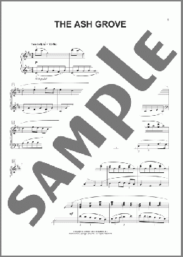 The Ash Grove [Classical version] (arr. Phillip Keveren)(Old Welsh Air) 楽譜 ピアノ（ソロ） ダウンロード