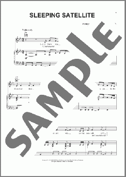 Sleeping Satellite(Tasmin Archer) 楽譜 ピアノ & ボーカル & ギター ダウンロード