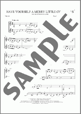 Have Yourself A Merry Little Christmas(Hugh Martin/Ralph Blane) 楽譜 その他 ダウンロード