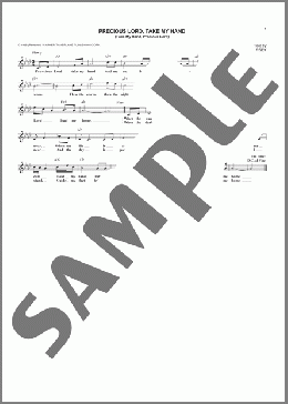 Precious Lord, Take My Hand (Take My Hand, Precious Lord)(Elvis Presley/Aretha Franklin) 楽譜 その他 ダウンロード