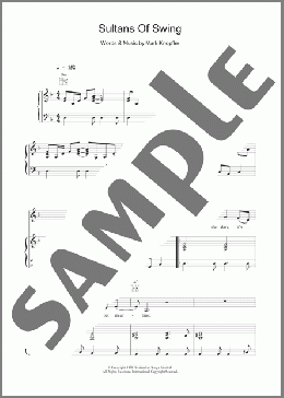 Sultans Of Swing(Dire Straits) 楽譜 その他 ダウンロード