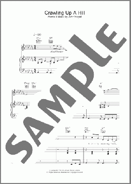 Crawling Up A Hill(Katie Melua) 楽譜 その他 ダウンロード