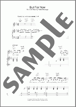 But For Now(Jamie Cullum) 楽譜 その他 ダウンロード