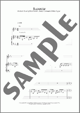 Superstar(Jamelia) 楽譜 その他 ダウンロード