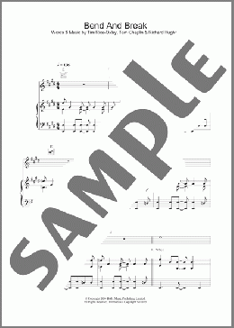 Bend And Break(Keane) 楽譜 その他 ダウンロード