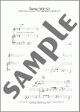 Dance (With U)(Lemar) 楽譜 その他 ダウンロード