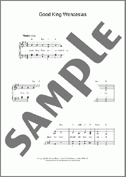 Good King Wenceslas(John M. Neale) 楽譜 ピアノ（ソロ） ダウンロード