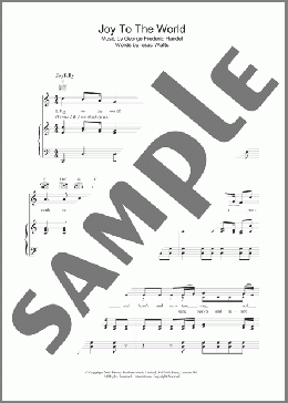 Joy To The World(Isaac Watts/George Frideric Handel) 楽譜 その他 ダウンロード