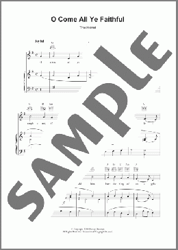 O Come, All Ye Faithful (Adeste Fideles)(John Francis Wade) 楽譜 その他 ダウンロード