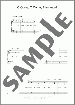 O Come, O Come Emmanuel(John M. Neale) 楽譜 ピアノ（ソロ） ダウンロード