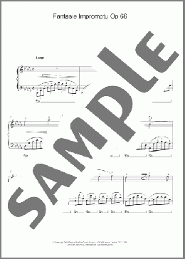 Fantasie Impromptu Op. 66 (Largo)(Frederic Chopin) 楽譜 ピアノ（ソロ） ダウンロード