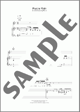 Purple Rain(Prince/Prince & The Revolution) 楽譜 その他 ダウンロード