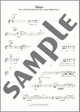 Relax(Frankie Goes To Hollywood) 楽譜 その他 ダウンロード