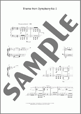 Theme From Symphony No. 5(Ludwig Van Beethoven) 楽譜 ピアノ（ソロ） ダウンロード