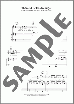 There Must Be An Angel(Eurythmics) 楽譜 その他 ダウンロード