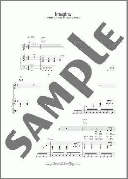 Imagine(Alex Parks/John Lennon) 楽譜 その他 ダウンロード