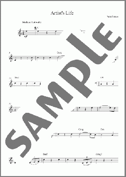 Artist's Life(Johann Strauss) 楽譜 その他 ダウンロード
