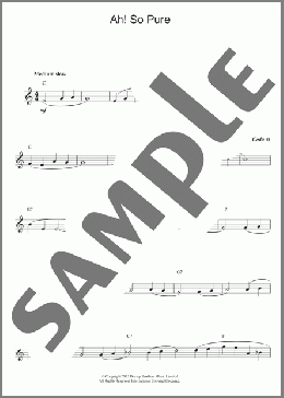Ah So Pure(Flotow) 楽譜 その他 ダウンロード