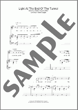 Light At The End Of The Tunnel(Andrew Lloyd Webber) 楽譜 その他 ダウンロード