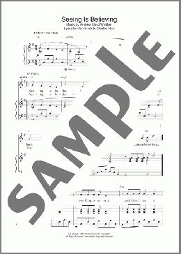 Seeing Is Believing (from Aspects of Love)(Andrew Lloyd Webber/Aspects Of Love (Musical)) 楽譜 その他 ダウンロード