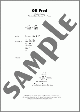 OK Fred(Errol Dunkley) 楽譜 ギター（コード） ダウンロード