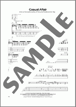 Casual Affair(Tonic) 楽譜 ギター（ソロ） ダウンロード