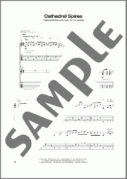 Cathedral Spires(Judas Priest) 楽譜 ギター（ソロ） ダウンロード
