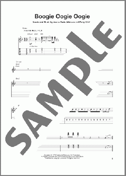 Boogie Oogie Oogie(A Taste Of Honey) 楽譜 ギタースコア ダウンロード