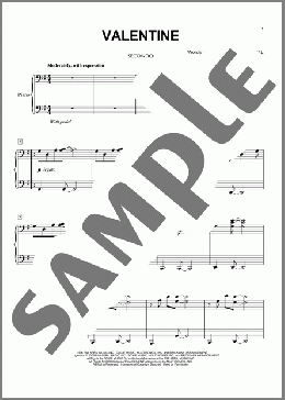 Valentine(Jim Brickman/Jim Brickman with Martina McBride) 楽譜 ピアノ（連弾） ダウンロード