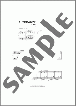 Old French Song, Op.39, No.16(Pyotr Il'yich Tchaikovsky) 楽譜 ピアノ（ソロ） ダウンロード