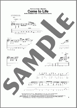 Come To Life(Alter Bridge) 楽譜 ギター（ソロ） ダウンロード