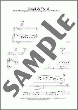 Mixed Up World(Sophie Ellis-Bextor) 楽譜 その他 ダウンロード