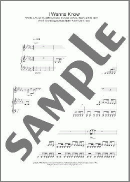 I Wanna Know(Blue) 楽譜 その他 ダウンロード