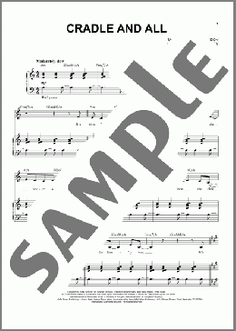 Cradle And All(Audra McDonald) 楽譜 ピアノ & ボーカル ダウンロード