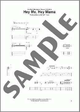 Hey Me, Hey Mama(Ray LaMontagne) 楽譜 ギター（ソロ） ダウンロード