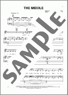 The Middle(Demi Lovato) 楽譜 ピアノ & ボーカル & ギター ダウンロード