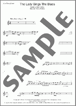 The Lady Sings The Blues(Billie Holiday) 楽譜 その他 ダウンロード