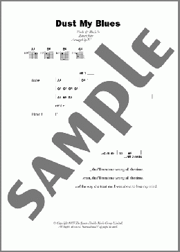 Dust My Blues(Elmore James) 楽譜 ギター（コード） ダウンロード