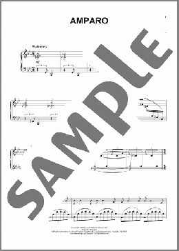 Amparo(Antonio Carlos Jobim) 楽譜 ピアノ & ボーカル & ギター ダウンロード