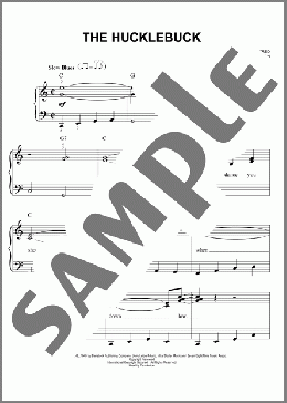 The Hucklebuck(Andy Gibson) 楽譜 ピアノ（ソロ） ダウンロード
