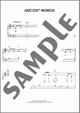 Ancient Words(Robin Mark/Lynn DeShazo) 楽譜 ピアノ（ソロ） ダウンロード