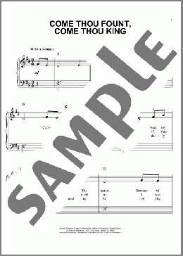 Come Thou Fount, Come Thou King(Traditional/Gateway Worship) 楽譜 ピアノ（ソロ） ダウンロード