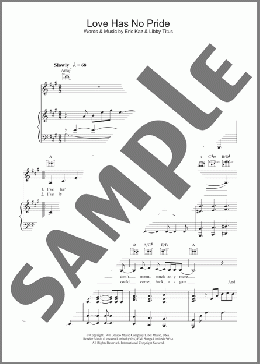 Love Has No Pride(Jane Monheit) 楽譜 その他 ダウンロード