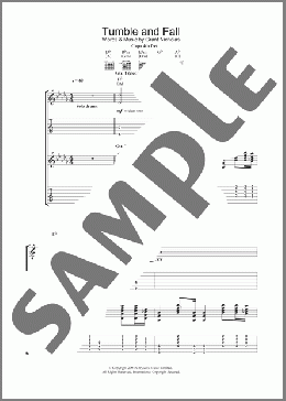 Tumble And Fall(Feeder) 楽譜 ギター（ソロ） ダウンロード
