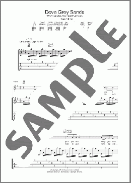 Dove Grey Sands(Feeder) 楽譜 ギター（ソロ） ダウンロード