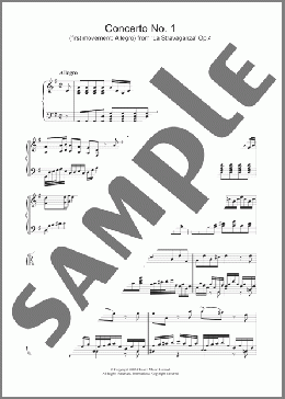 Allegro) from 'La Stravaganza' Op.4(Antonio Vivaldi) 楽譜 ピアノ（ソロ） ダウンロード