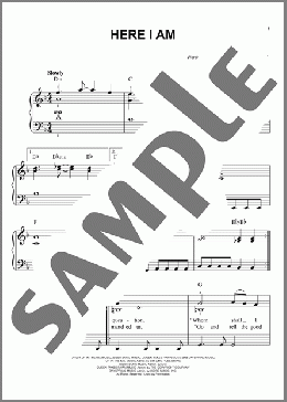 Here I Am(Rebecca St. James) 楽譜 ピアノ（ソロ） ダウンロード