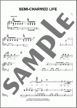 Semi-Charmed Life(Third Eye Blind) 楽譜 ピアノ & ボーカル & ギター ダウンロード