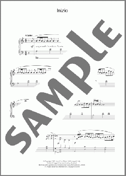 Inizio(Ludovico Einaudi) 楽譜 ピアノ（ソロ） ダウンロード